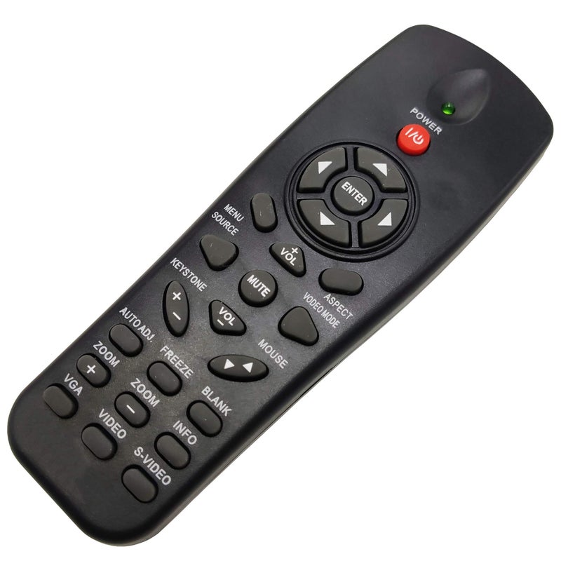 INTECHING Projector Remote Control for Dell 1220, 1450, 1550, 1650, 1850, P318S - Image 2